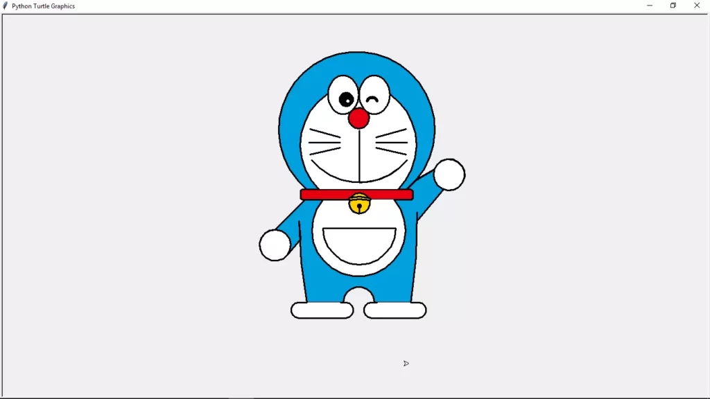 Doraemon python drawing