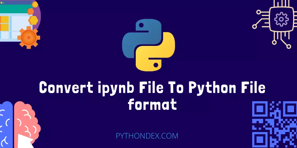 Convert ipynb To Python File format