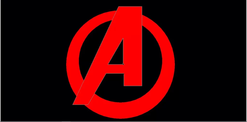Avengers Logo Drawing Using Python