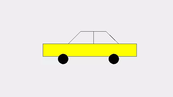 Car Drawing In Python Turtle