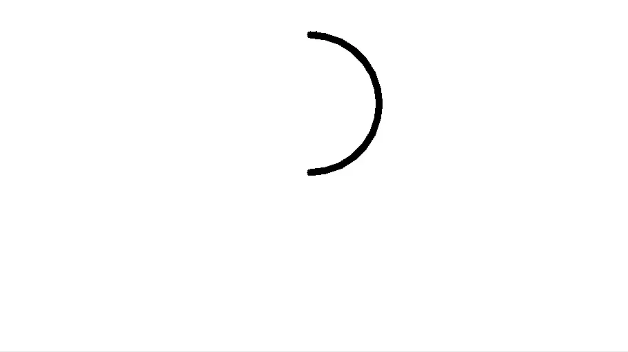 Curved Line Drawing In Python