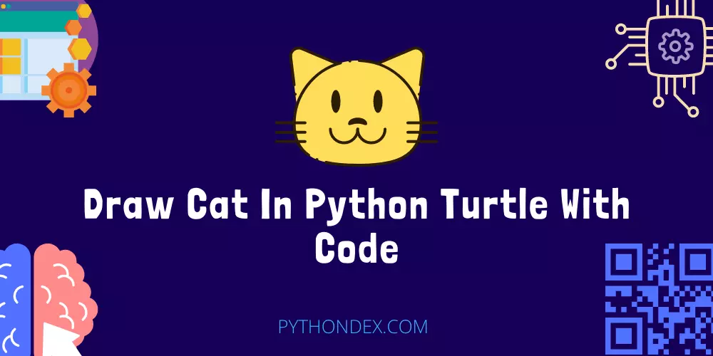 Draw Cat In Python Turtle With Code