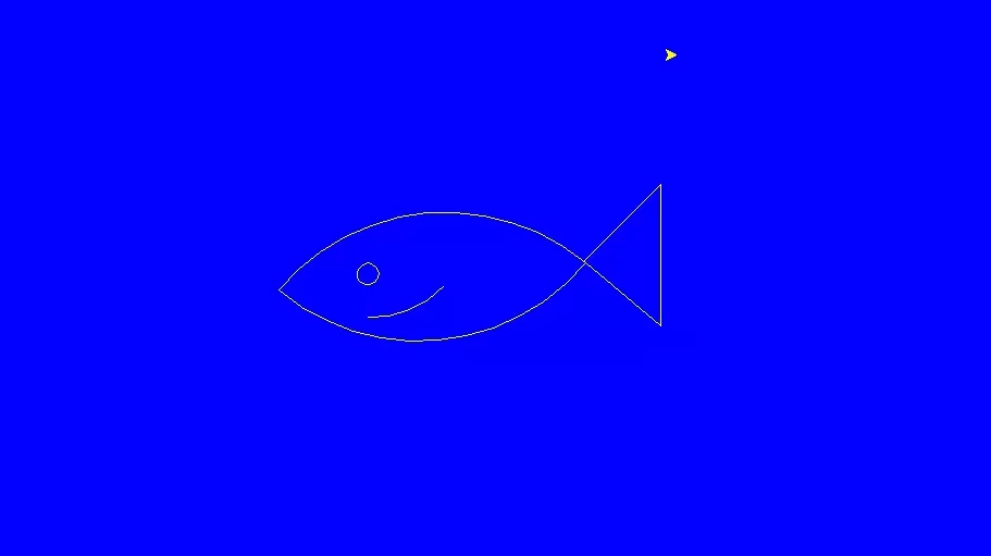 Fish Drawing In Python