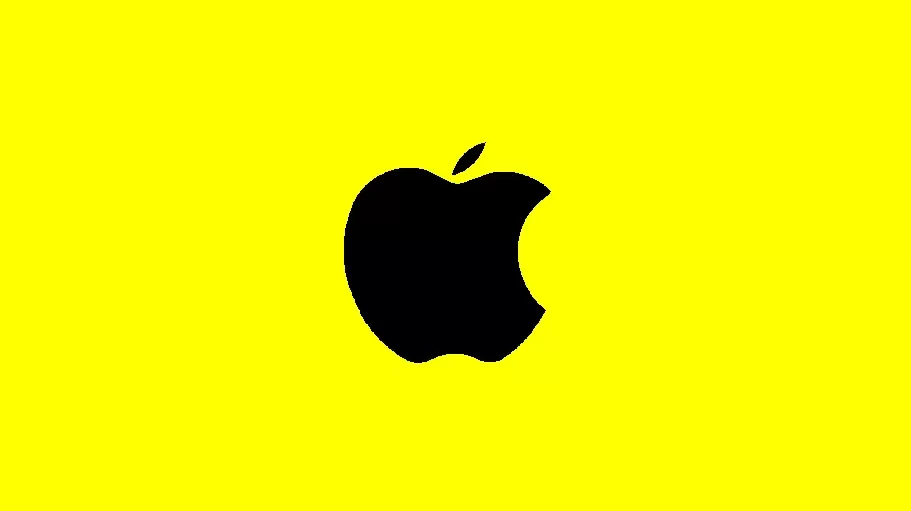 Apple logo drawing