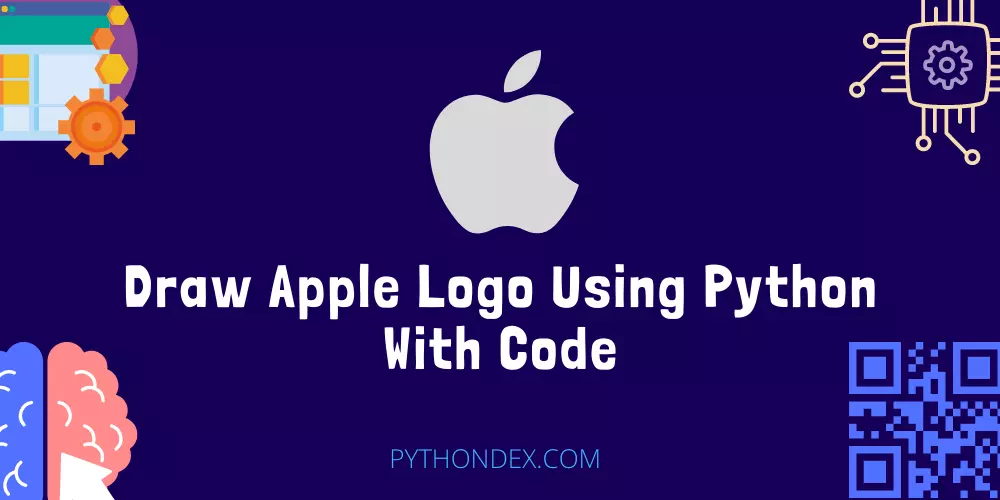 Draw Apple Logo Using Python With Code