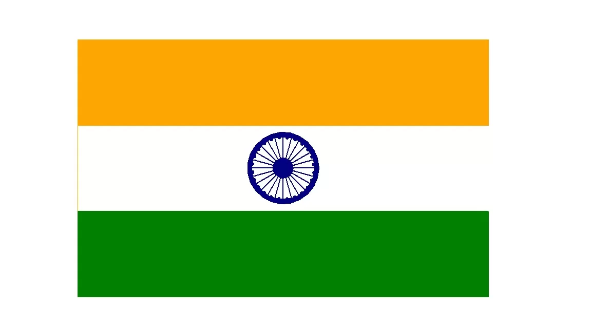 Indian Flag Drawing