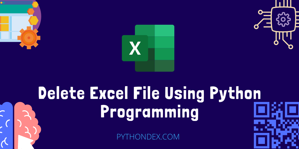 delete excel file using python