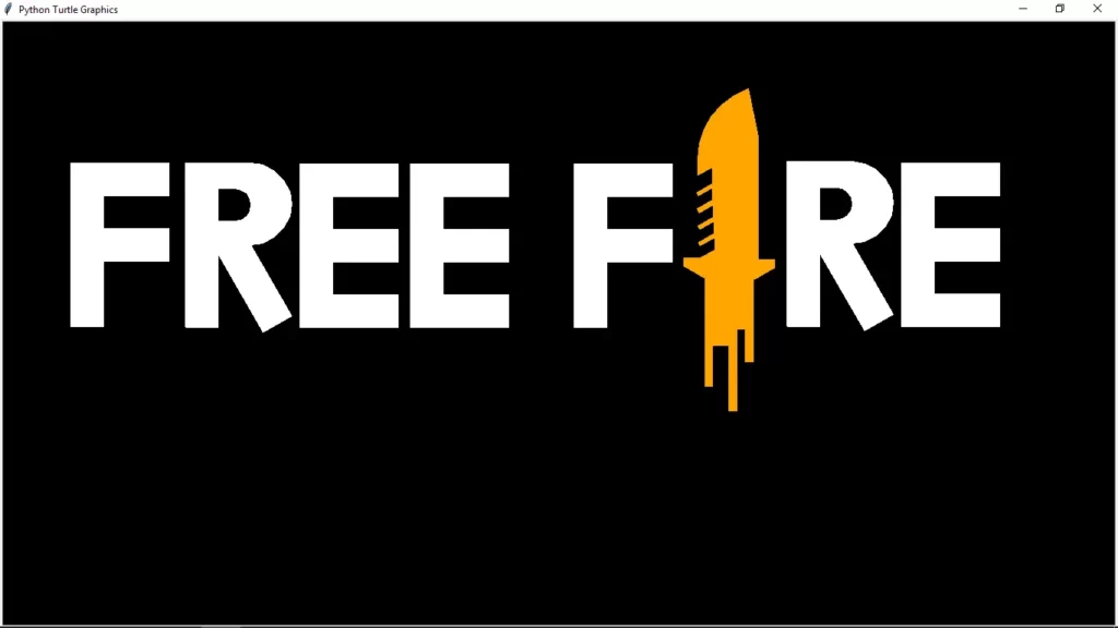 HOW TO DRAW FREE FIRE LOGO 