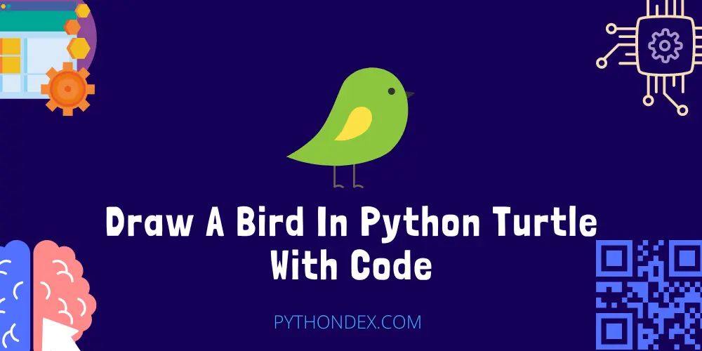 Draw A Bird In Python Turtle With Code
