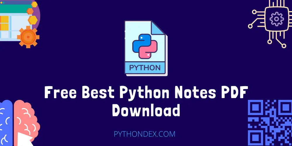 Free Best Python Notes PDF Download