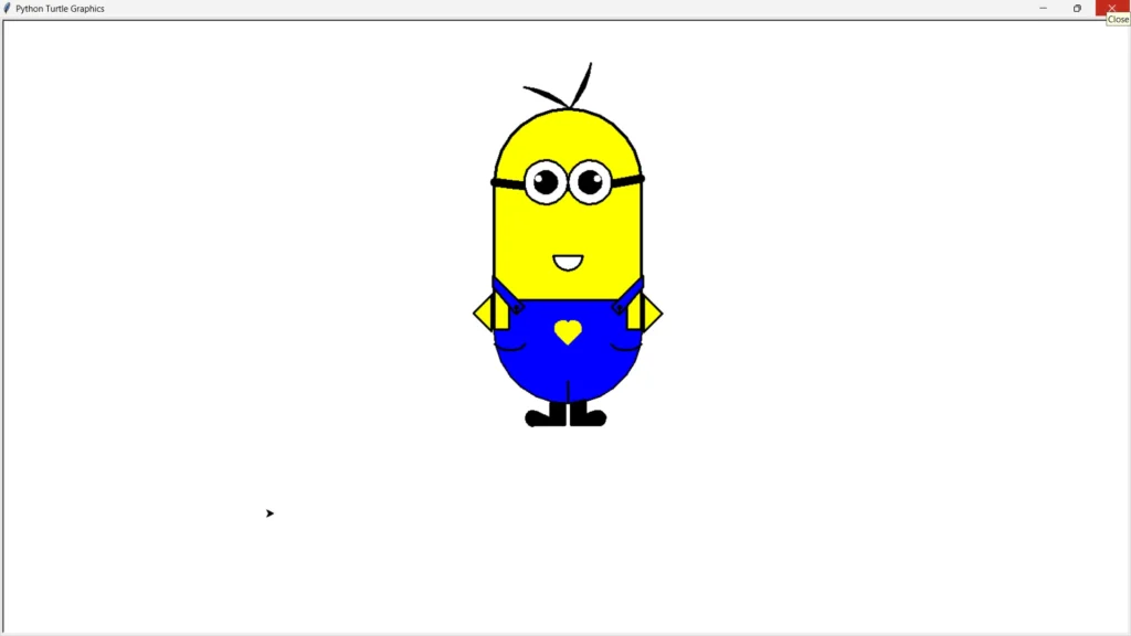 Minion Drawing In Python